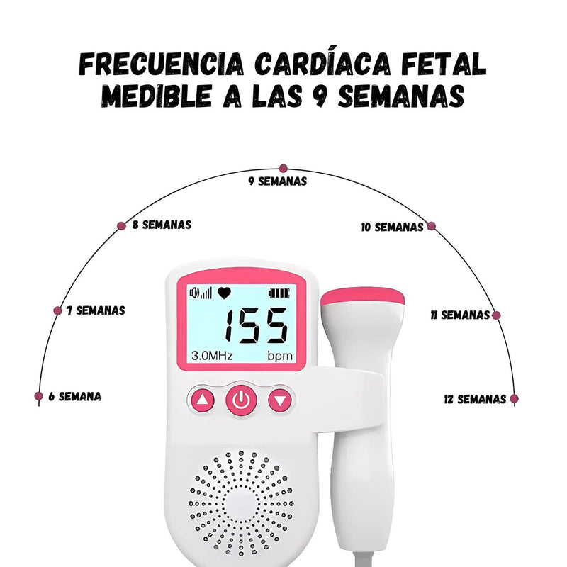 Realiza Tu Orden AQUÍ - FetalDoopler™ - Monitor Fetal Portátil
