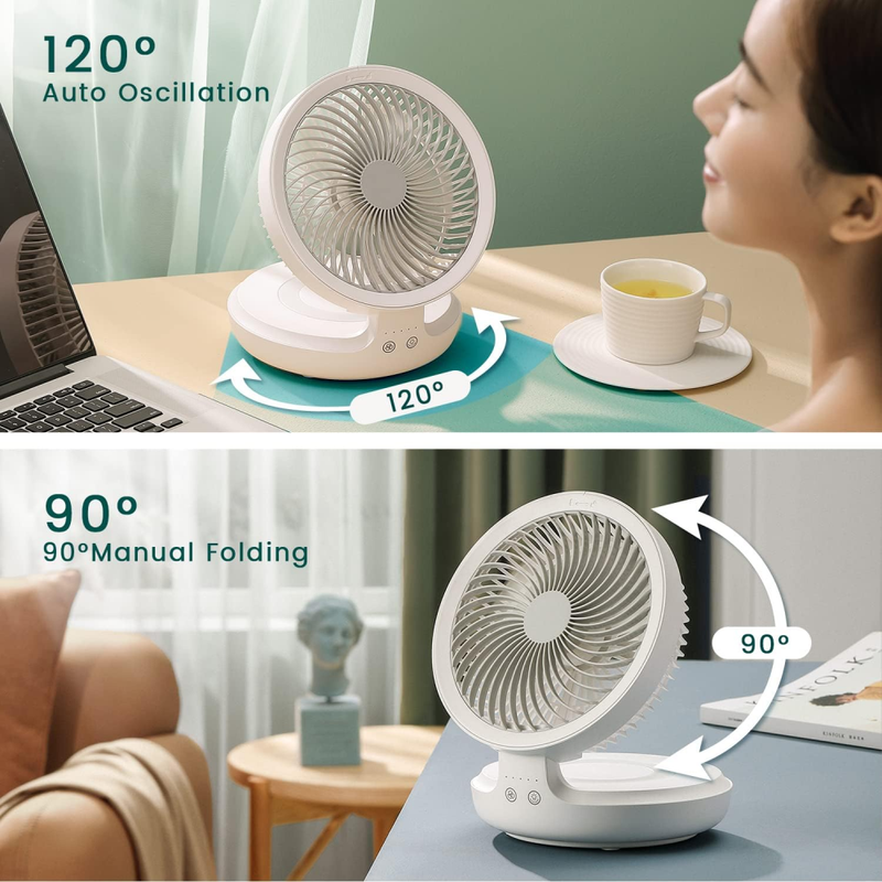 ¡Oferta expira en 3 horas! VENTILADOR PORTÁTIL PLEGABLE DE PARED