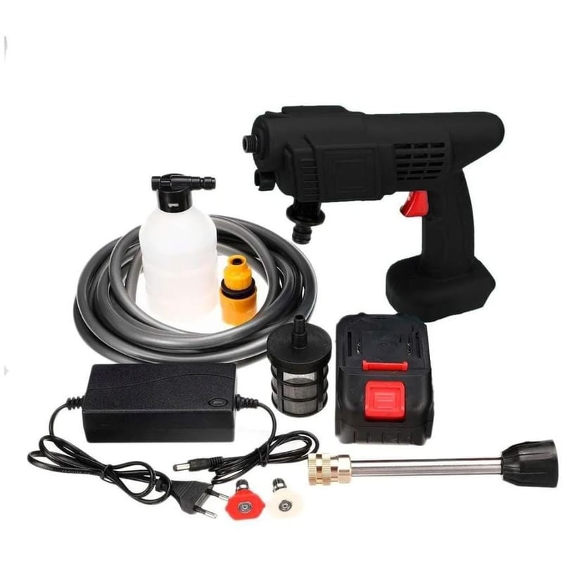 Hidrolavadora Inalámbrica Portátil Recargable 48v 2 Baterías