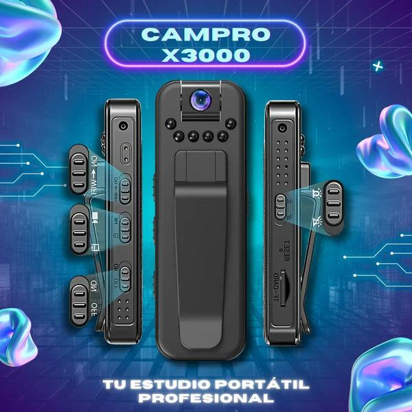 ¡Últimas horas para aprovechar este precio! CamPro - Cámara 180° con Reducción de Ruido HD 1080P