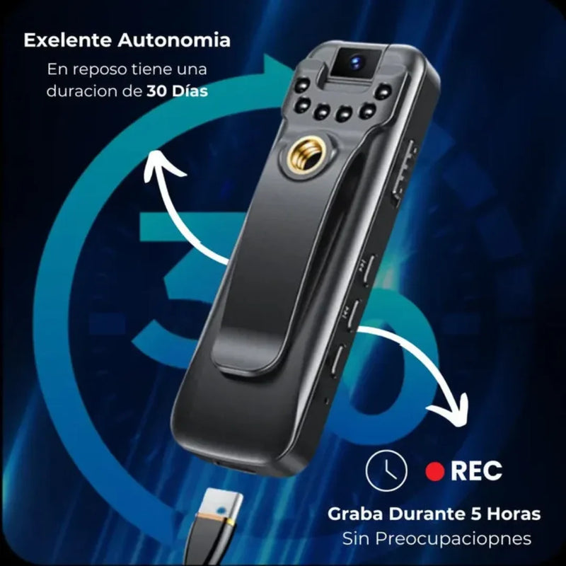 ¡Últimas horas para aprovechar este precio! CamPro - Cámara 180° con Reducción de Ruido HD 1080P