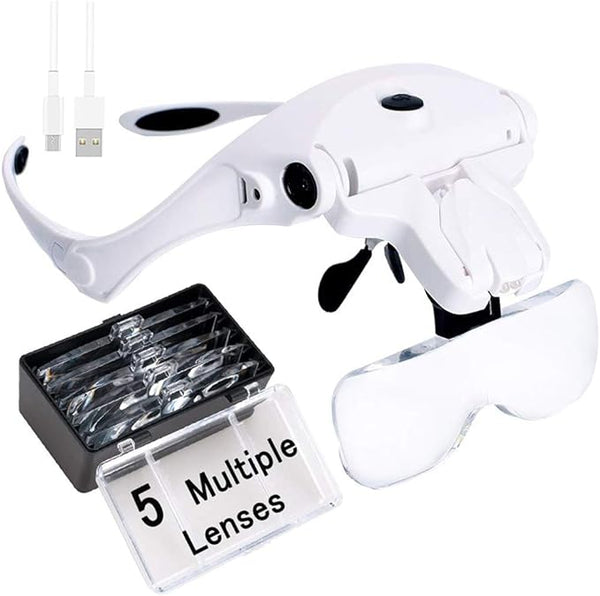 VisionMax® - Gafas Lupa con Lentes Intercambiables