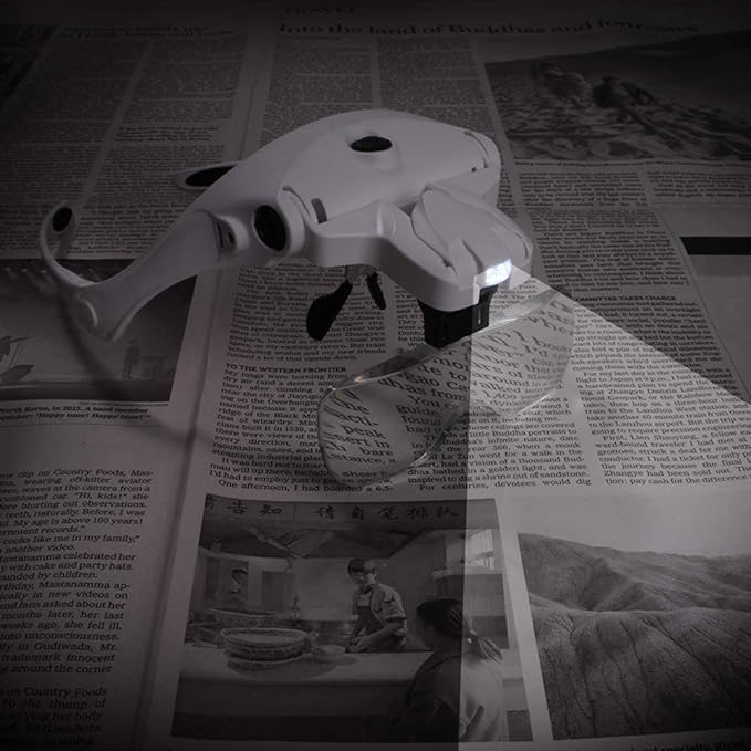 VisionMax® - Gafas Lupa con Lentes Intercambiables