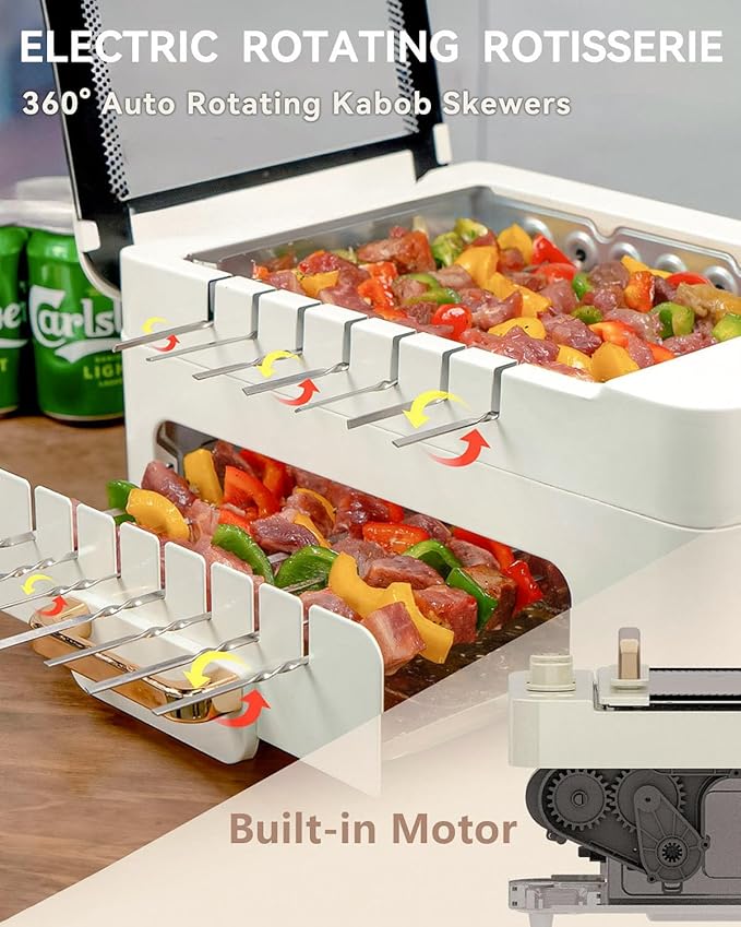 🔥 ASADOR BBQ PORTÁTIL 🍖🥩