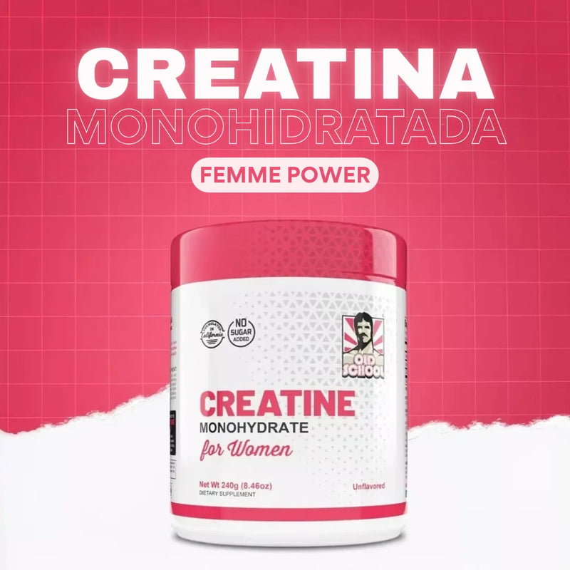 ¡QUEDAN ÚNICAMENTE 6 DISPONIBLES PARA ENVÍO INMEDIATO! CREATINA MONOHIDRATADA FEM POWER