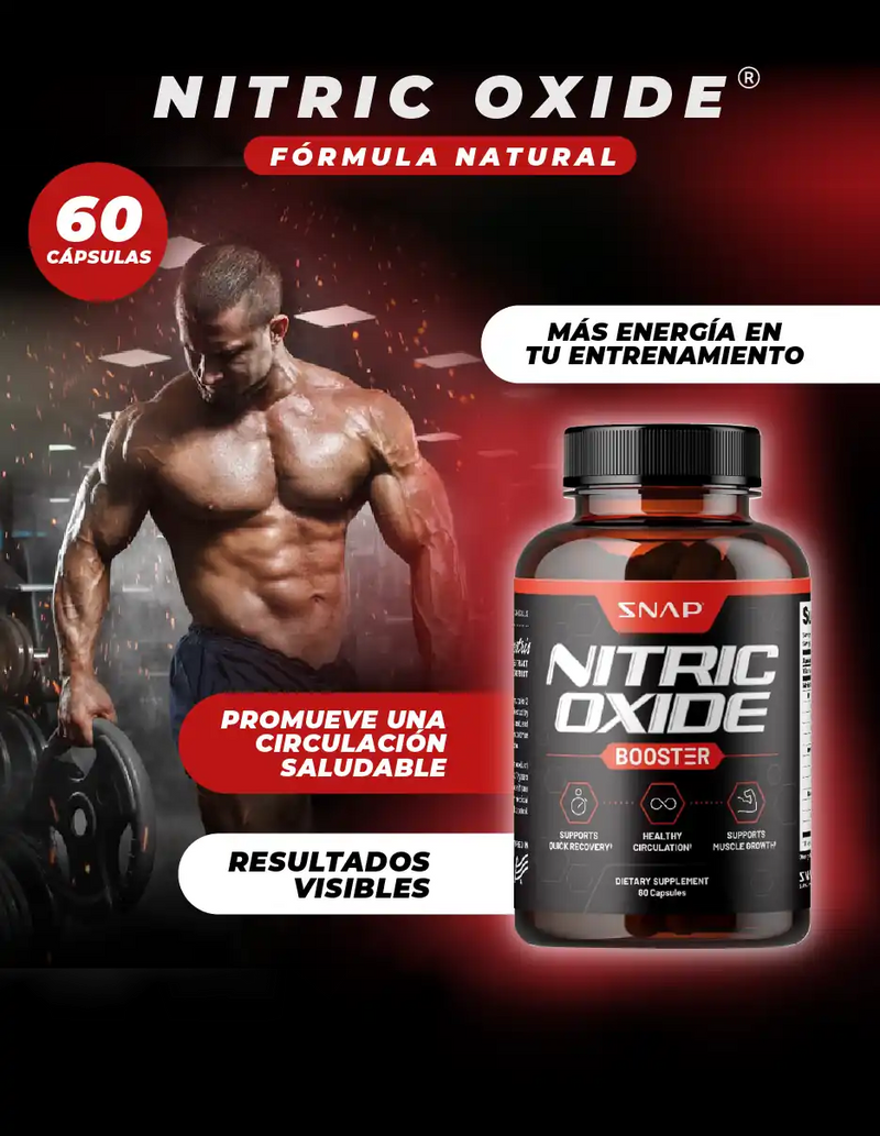 ¡ÚLTIMA OPORTUNIDAD, SE AGOTAN HOY! NITRIC OXIDE SNAP