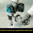 KIT MAKITA: TALADRO DE ALTO IMPACTO + ACCESORIOS + 2 BATERIAS 48v