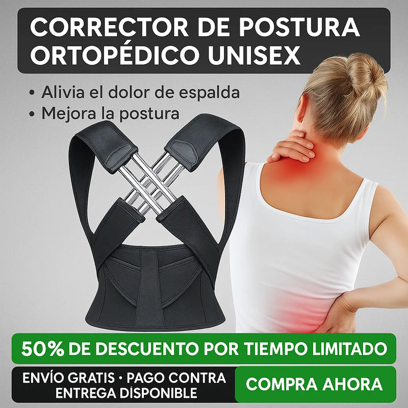 ¡Solo para los primeros 5 pedidos! CORRECTOR DE POSTURA ORTOPÉDICO