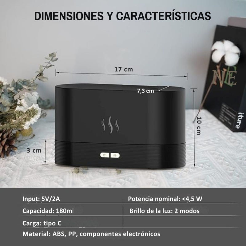 ¡Solo quedan 4 unidades disponibles! No pierdas la oportunidad - Humidificador y Difusor de Aromas