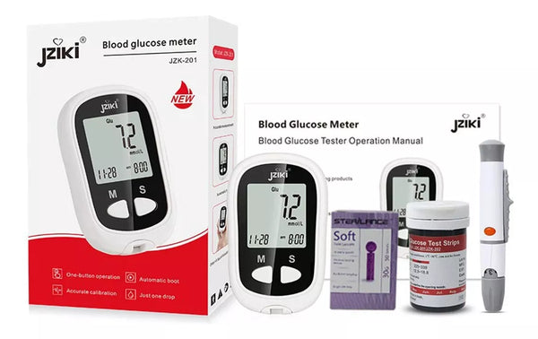 Medidor De Glucosa En Sangre Glucometro - 50% DE DESCUENTO HOY