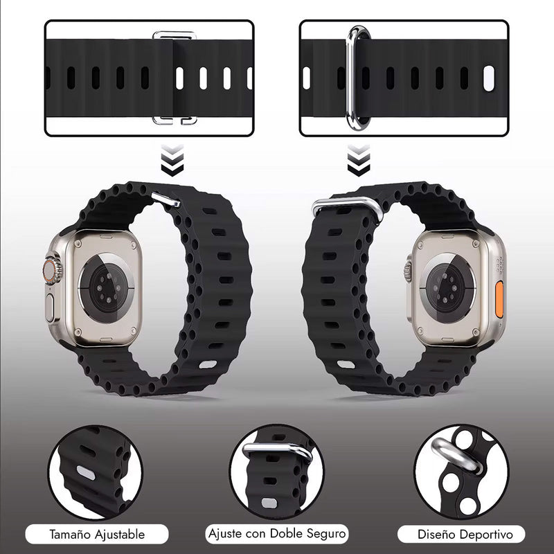 [2 REGALOS INCLUSOS] Smartwatch s300 ULTRA 2™ + REGALOS (AirPods + 10 Pulseras)