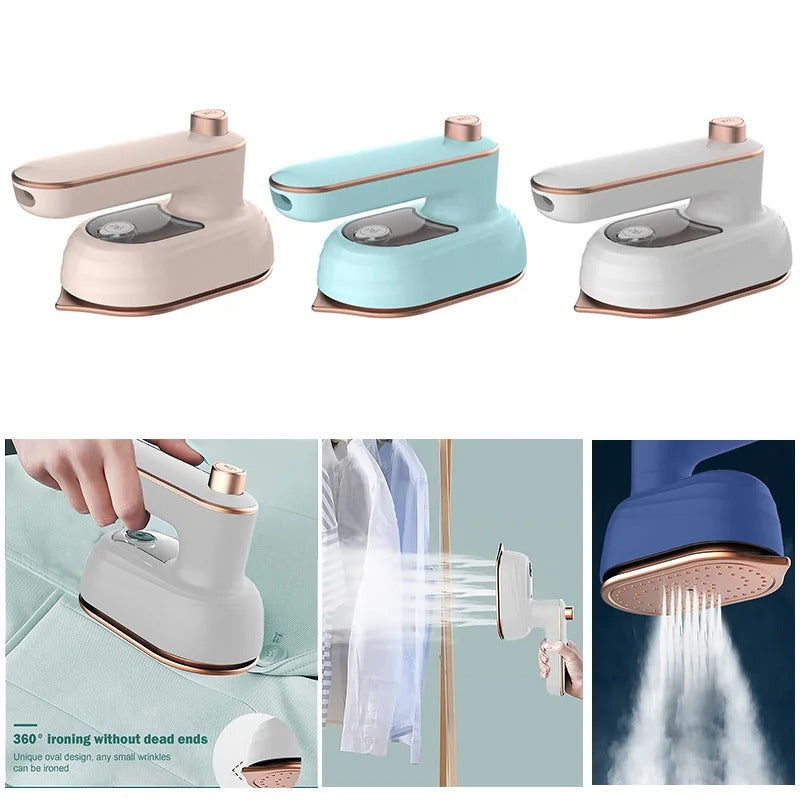 VaporFlex: Mini Plancha Portátil 2 en 1