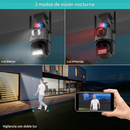 ¡Descuento disponible solo para las próximas 7 compras! Cámara Doble Lente con Sirena ICSEE