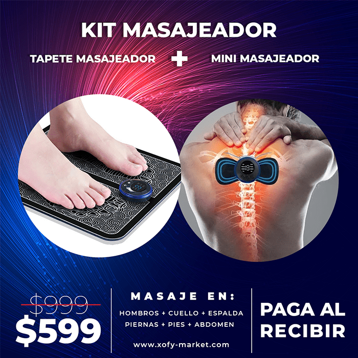 Kit Masajeador - Oferta FLASH: Solo por las próximas 3 horas